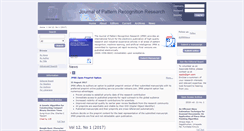 Desktop Screenshot of jprr.org